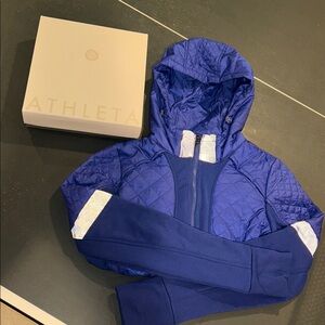 ATHLETA Blue Coat